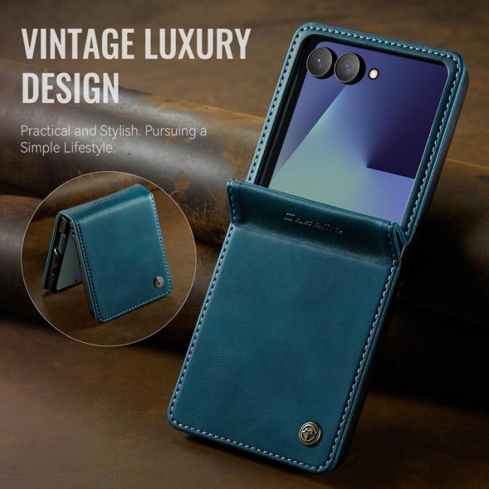 Caseme - CASEME 033 Fodral för Samsung Galaxy Z Flip7 5G - Grön
