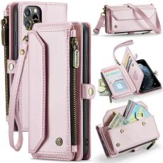 Caseme - CASEME Pl&aring;nboksfodral Konstl&auml;der f&ouml;r iPhone 11 Pro Max - Rosa