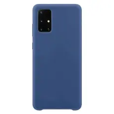 OEM - Silicone Soft Flexible Skal Galaxy A72 - M&ouml;rkbl&aring;