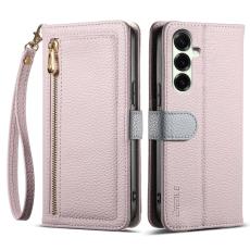 ESEBLE - ESEBLE E11 f&ouml;r Samsung Galaxy S25+ Pl&aring;nboksfodral Konstl&auml;der - Lila