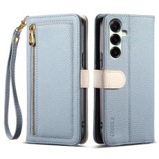 ESEBLE - ESEBLE E11 f&ouml;r Samsung Galaxy S25+ Pl&aring;nboksfodral Konstl&auml;der - Bl&aring;