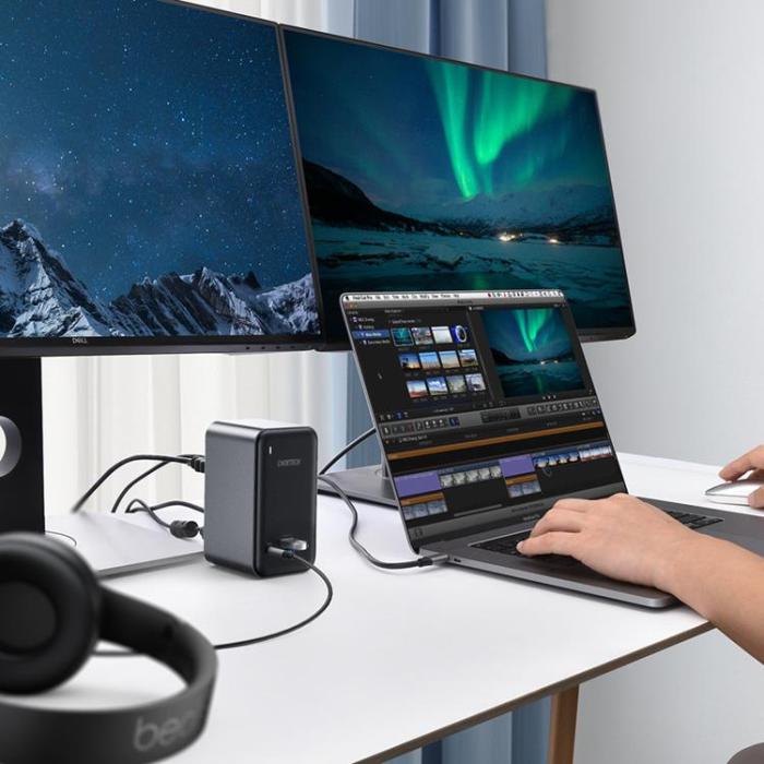 UTGATT5 - Choetech PD 15in1 Multifunktionell HUB Typ-C 100W - Grå