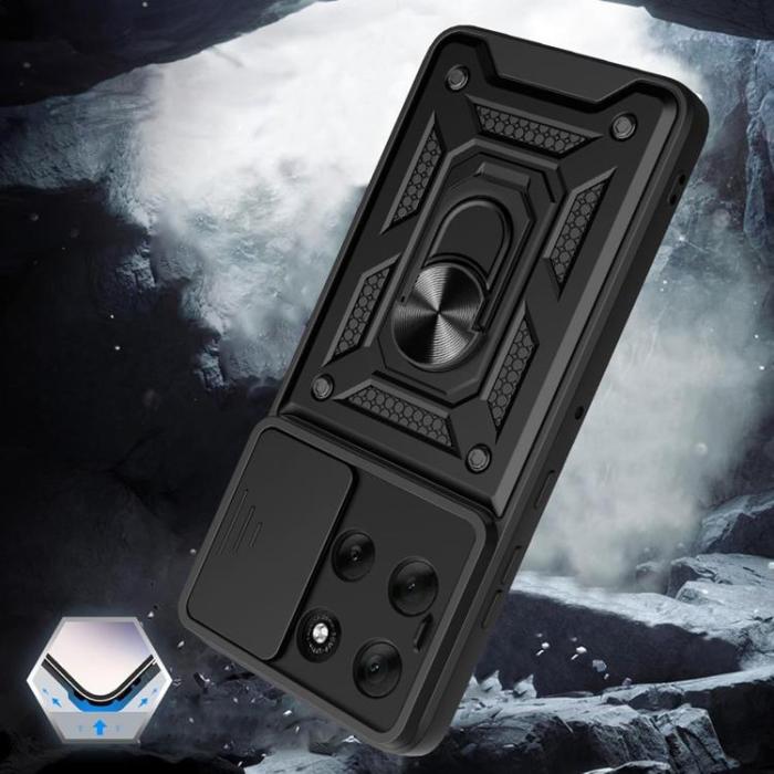 Tech-Protect - Tech-Protect Motorola Moto G86 5G Mobilskal Camshield Pro - Svart