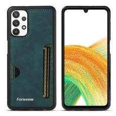 FORWENW - FORWENW F5 Series Samsung Galaxy A33 5G Fodral KonstL&auml;der - Gr&ouml;n