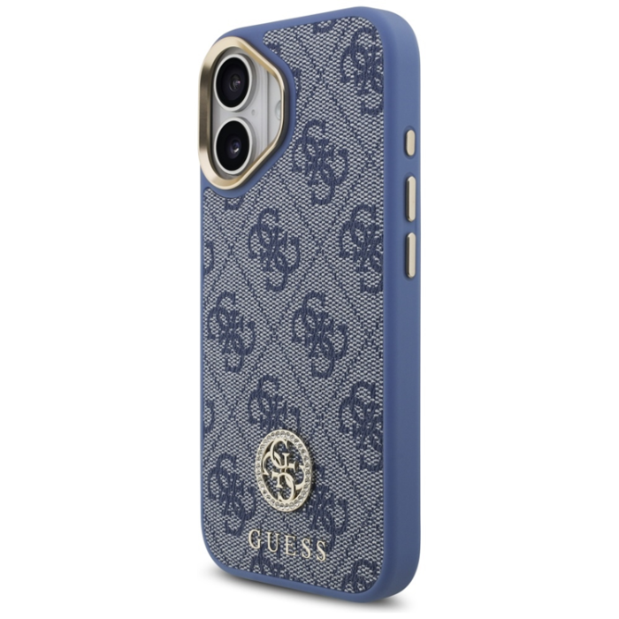 Guess - Guess iPhone 17 Mobilskal MagSafe 4G Strass Logo & Big Strap