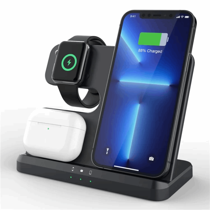 OEM - 3-in-1 Trådlös Laddare Samsung Galaxy - Buds - Watch