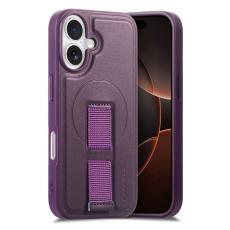 CASENEO - CASENEO iPhone 17 Fodral Magnetiskt KonstL&auml;der - Lila