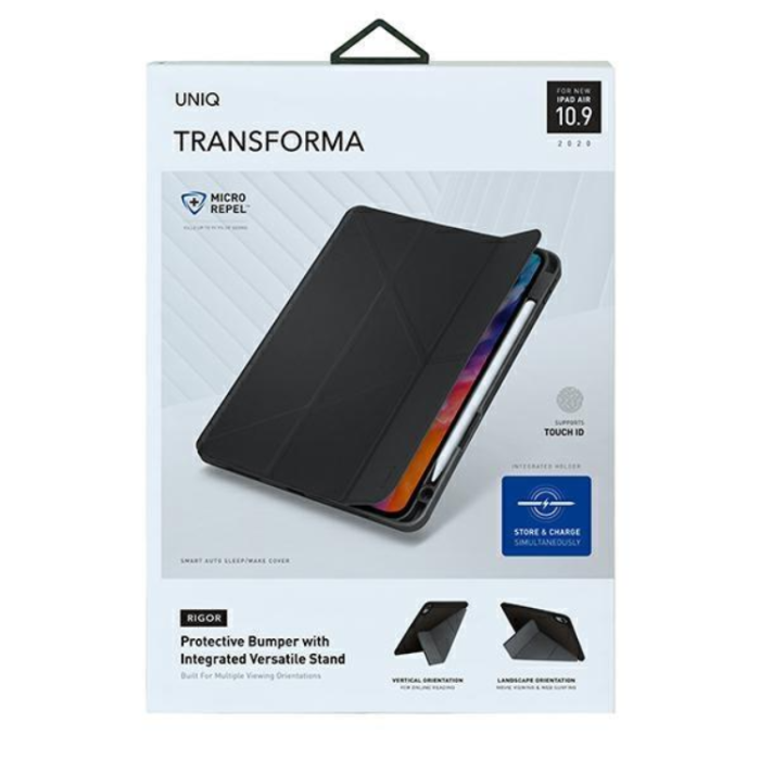 UNIQ - UNIQ iPad Air 10.9 (2020) Fodral etui Transforma Rigor - Grå