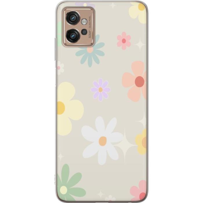 iSecrets - Mobilskal till Motorola Moto G32 med fejdande blommor