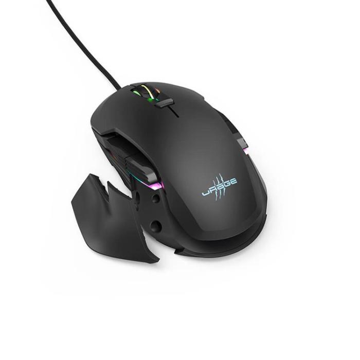 Urage - URAGE Mus Gaming Reaper 900 Morph Optisk 10000dpi - Svart