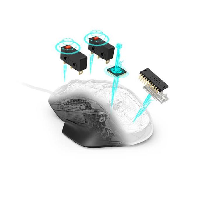 Urage - URAGE Mus Gaming Reaper 900 Morph Optisk 10000dpi - Svart