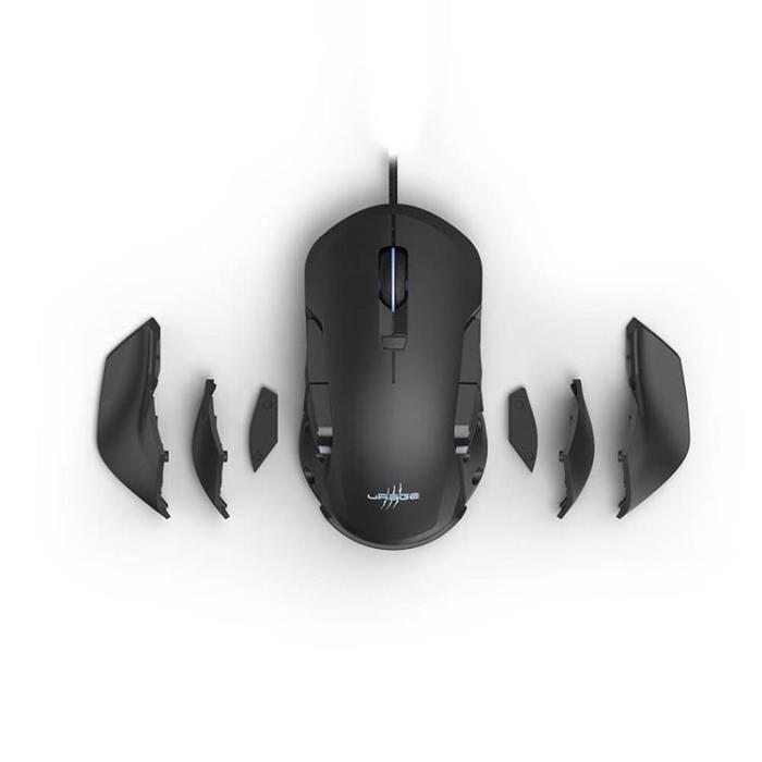 Urage - URAGE Mus Gaming Reaper 900 Morph Optisk 10000dpi - Svart