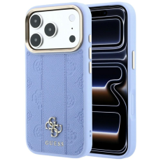 Guess - Guess Mobilskal till iPhone 18 Pro Max/17 Pro Max Magsafe Stripe Peony 4G Logo