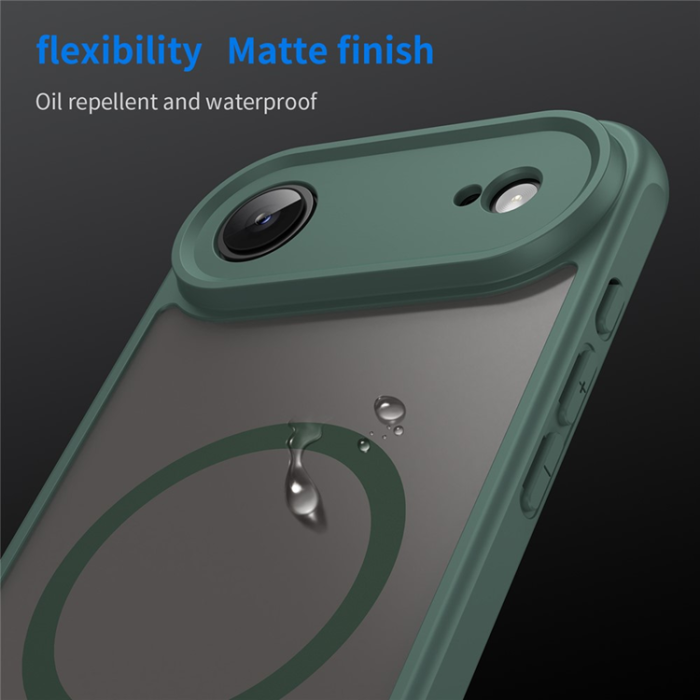 A-One Brand - iPhone 17 Air Mobilskal MagSafe Anti Drop - Grön
