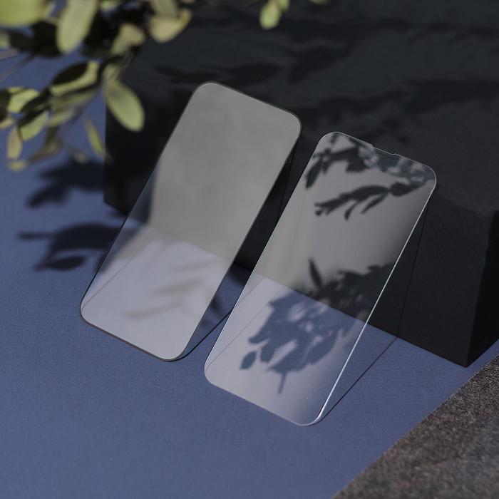 OEM - iPhone 14 Pro Max 5D Hybridglas Skydd med Ram