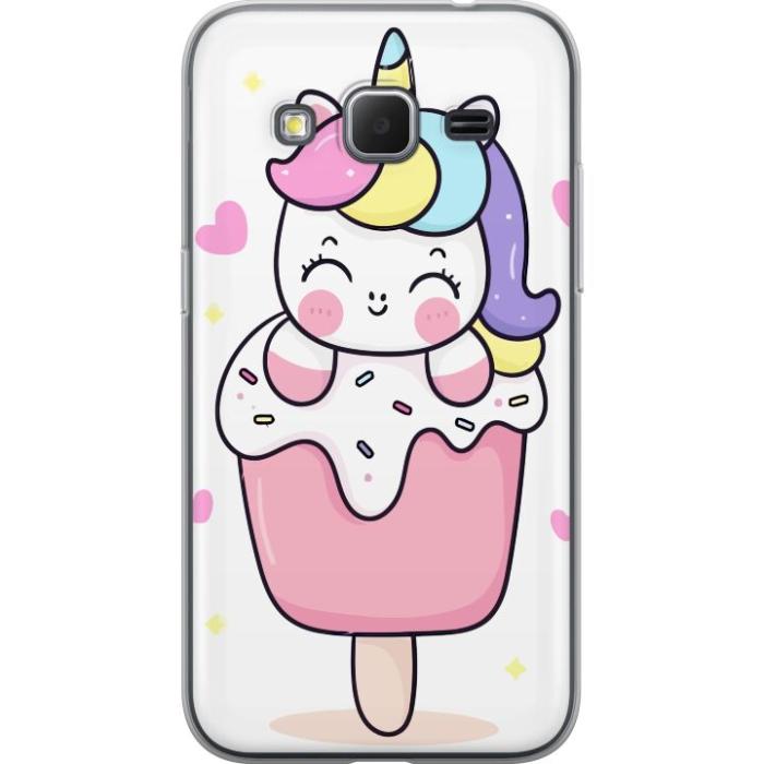 iSecrets - Mobilskal till Samsung Galaxy Core Prime med Glad enhörning