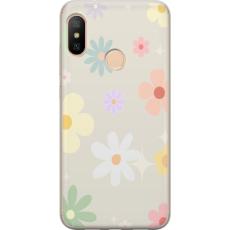 Gustaf - Mobilskal till Xiaomi Redmi 6 Pro med fejdande blommor