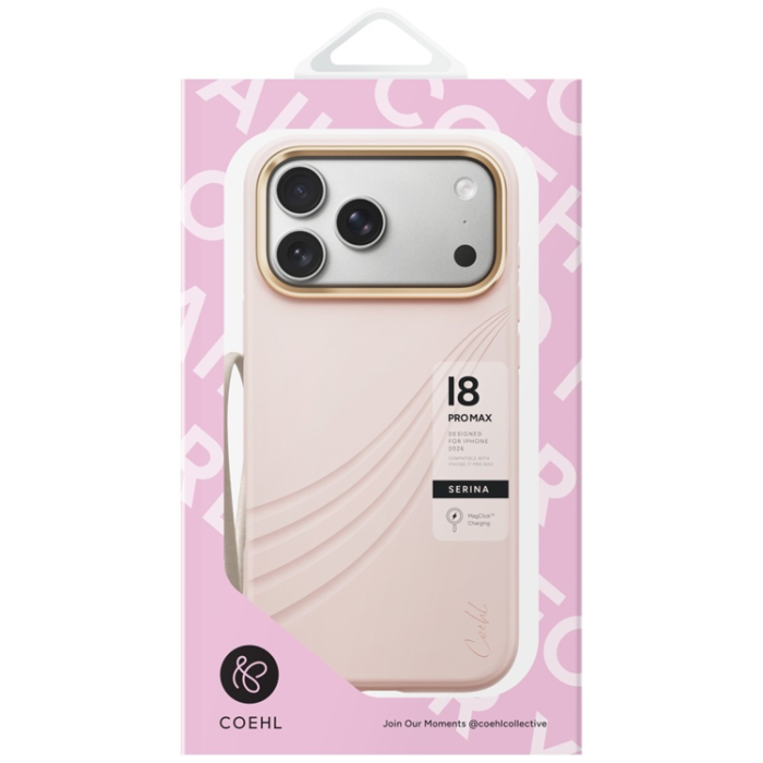 UNIQ - Uniq Mobilskal för iPhone 18 Pro/17 Pro MagSafe Magnetic Coehl Serina