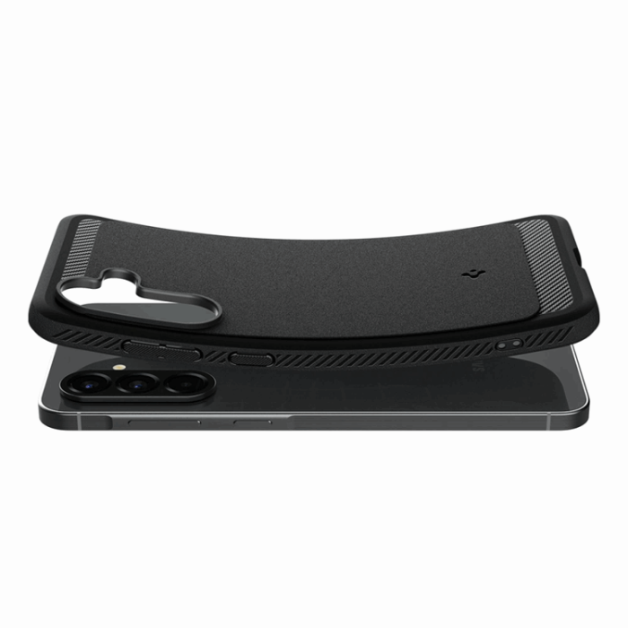 Spigen - Spigen Galaxy A56 5G Mobilskal Rugged Armor - Matte Svart