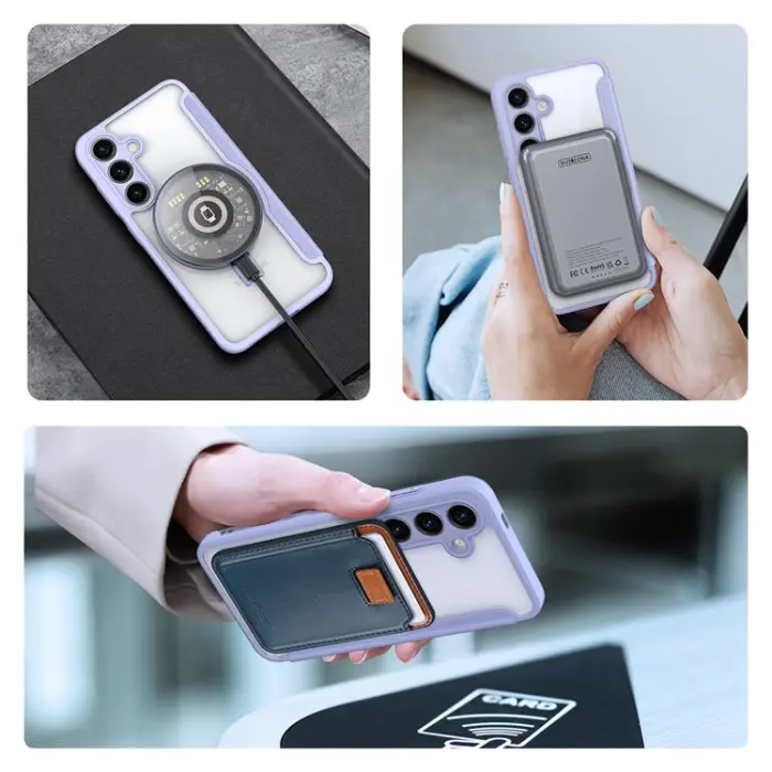 Dux Ducis - Dux Ducis Galaxy S24 Plus Plånboksfodral Magsafe Skin X Pro