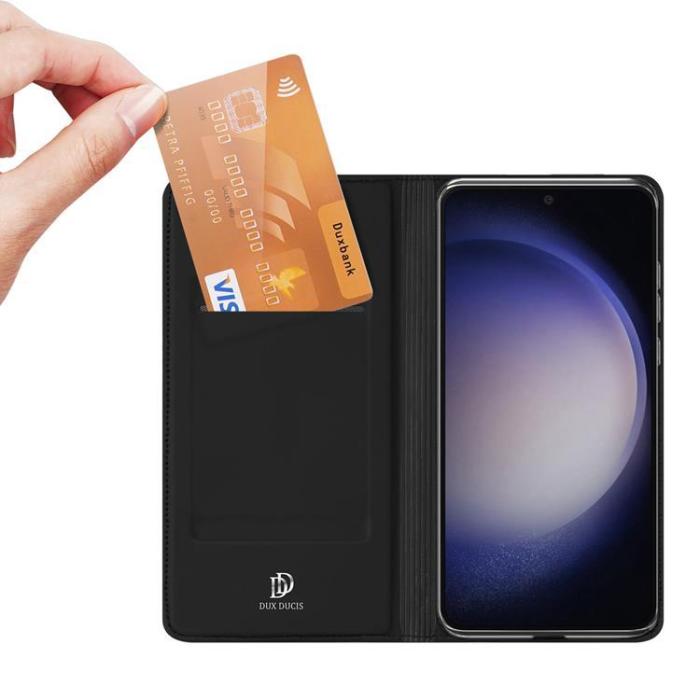 Dux Ducis - Dux Ducis Galaxy S23 FE Plånboksfodral Skin Pro - Svart