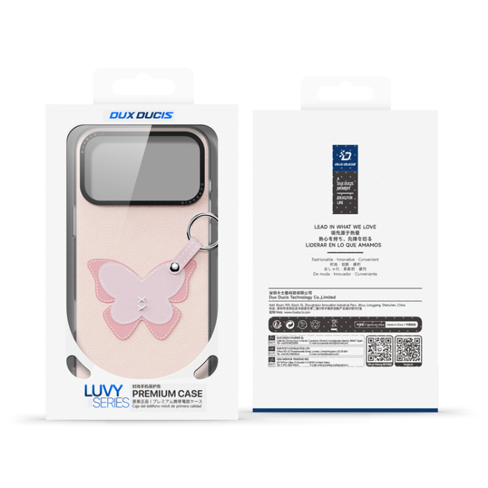 Dux Ducis - DUX DUCIS iPhone 17 Pro Max Mobilskal Fingerring/Rem Luvy Series