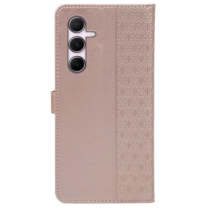 OEM - Mobilskal till Samsung Galaxy S26 Plus Magnetisk Stängning KonstLäder - Roséguld