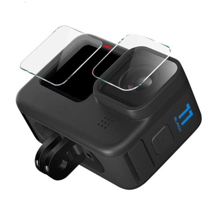 Imak - Imak GoPro HERO11 Kamera Härdat Glas Skärmskydd Set