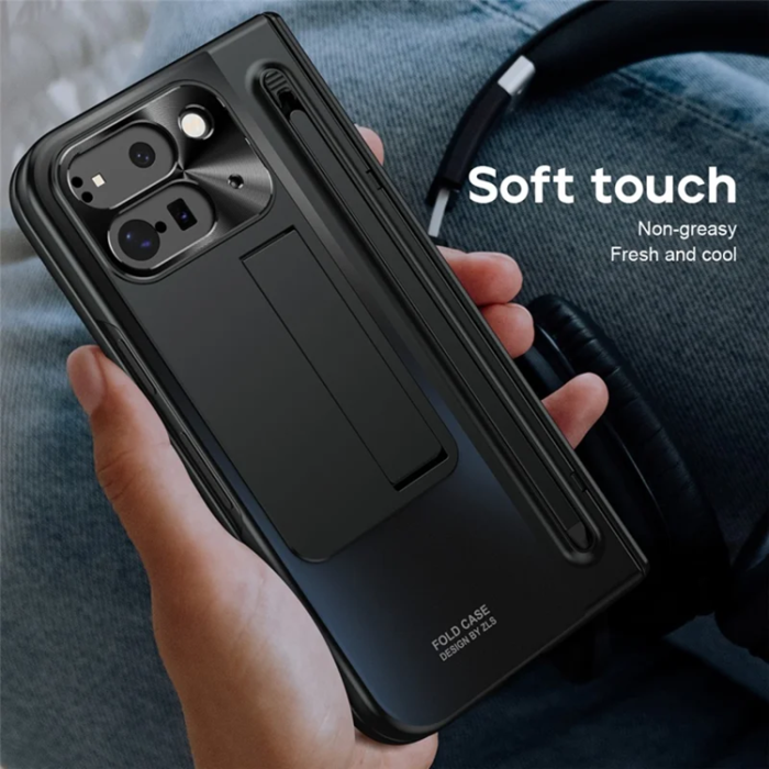 A-One Brand - Google Pixel 10 Pro Fold Mobilskal Kickstand Hinge PC