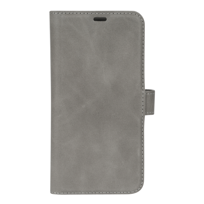 UTGATT1 - Essentials Läder wallet till iPhone XR - Grå