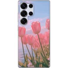 iSecrets - Mobilskal till Samsung Galaxy S25 Ultra med Rosa Tulpaner