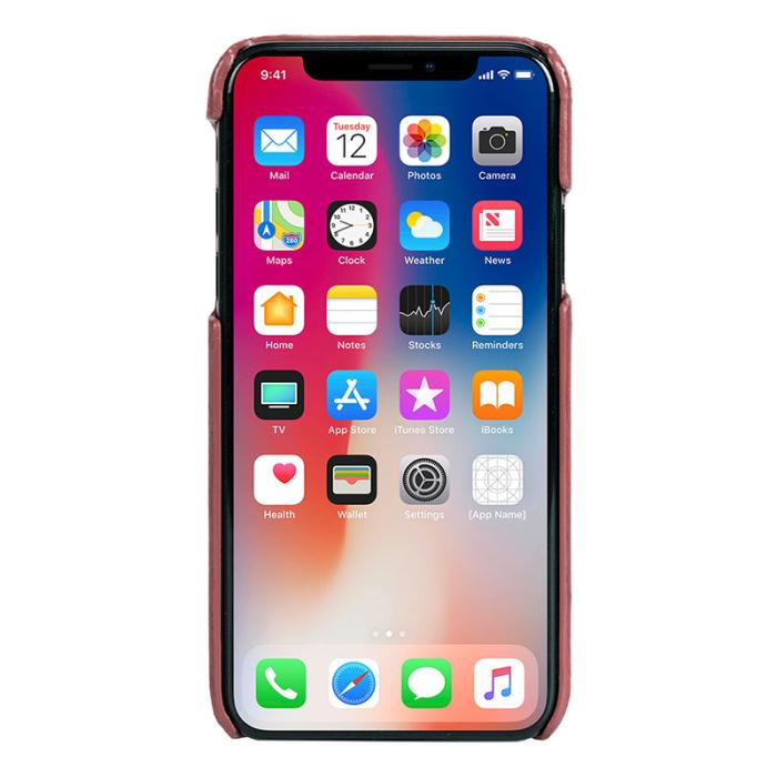 UTGATT5 - Krusell Sunne 2 Card Cover iPhone Xs Max Vintage Red