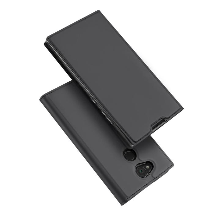 UTGATT4 - DUX DUCIS Plånboksfodral till Sony Xperia L2 - Grå