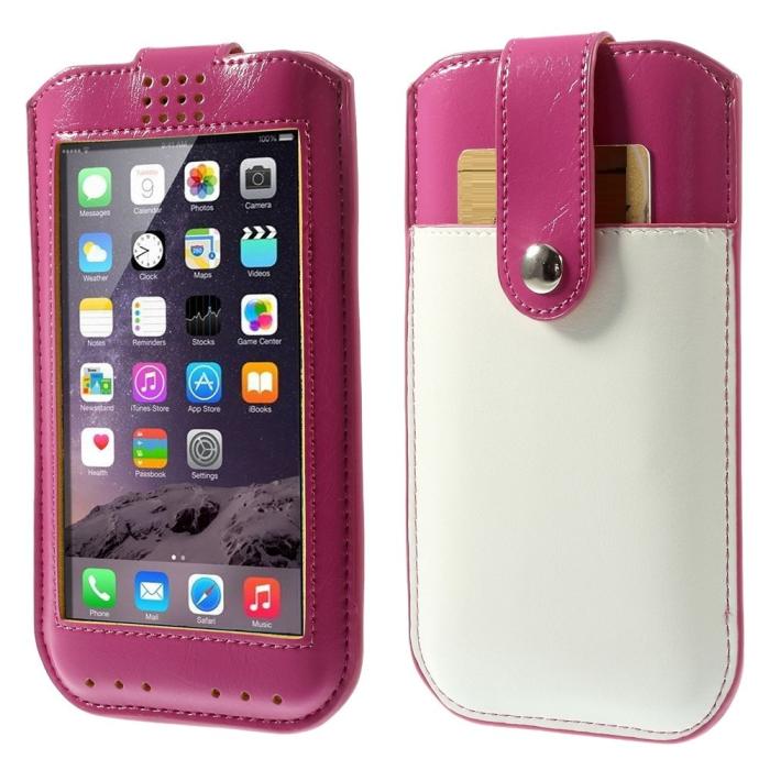 UTGATT5 - Interaktiv Pouch Med Plats För Kort (Magenta)