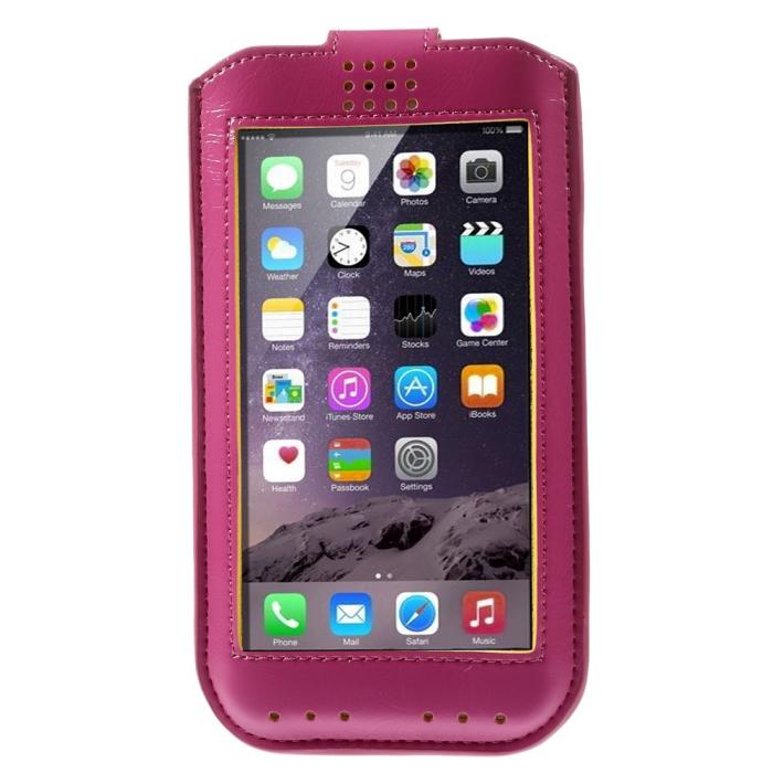 UTGATT5 - Interaktiv Pouch Med Plats För Kort (Magenta)
