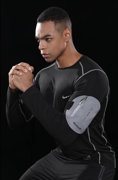 OEM - Rexchi Dual Pocket Sportarmband - Grå