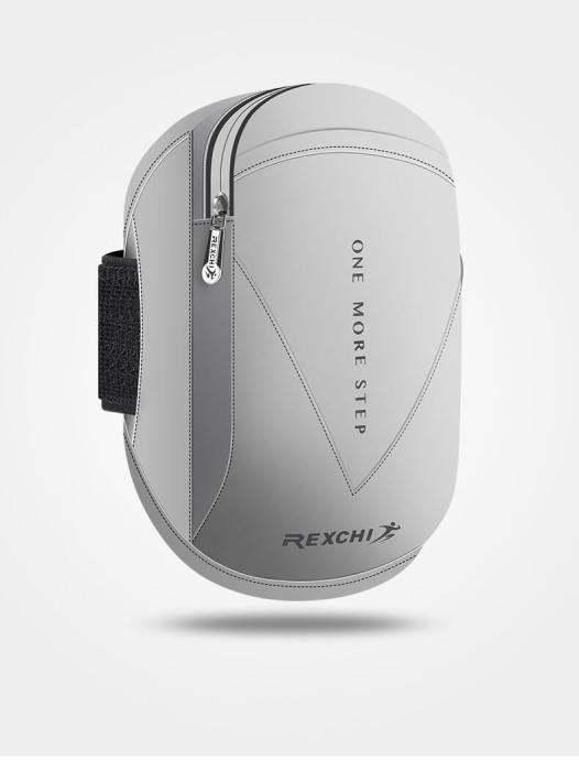 OEM - Rexchi Dual Pocket Sportarmband - Grå