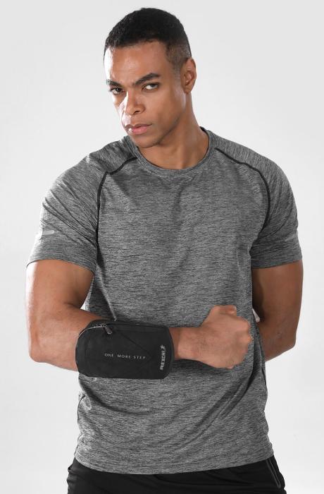 UTGATT1 - Rexchi Dual Pocket Sportarmband - Svart
