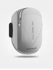 OEM - Rexchi Dual Pocket Sportarmband - Grå