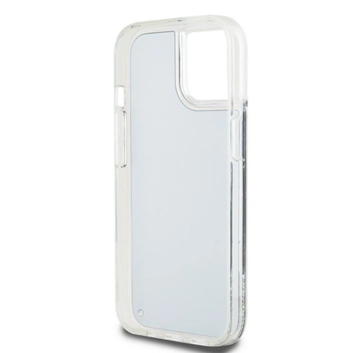 DKNY - DKNY iPhone 15/14 Plus Mobilskal Liquid Glitter Big Logo - Svart