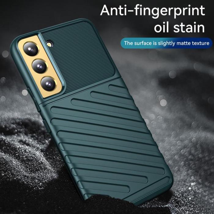 OEM - Thunder Twill Skal Galaxy S22 Plus 5G - Grön
