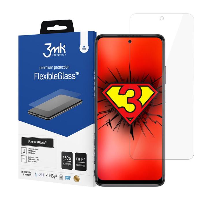 3MK - 3MK Xiaomi Mi 10t Lite Hybrid Okrossbart Glas FlexibleGlass