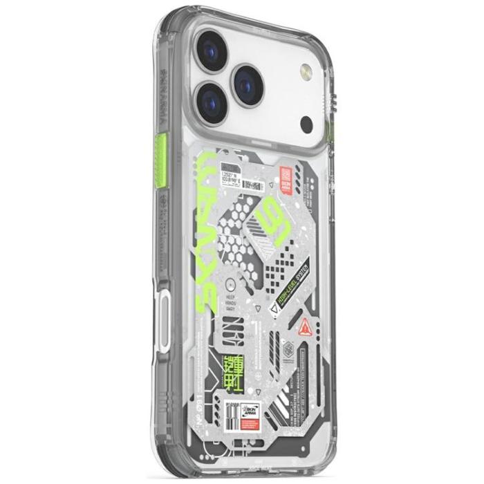 Skinarma - Skinarma iPhone 17 Pro Max Mobilskal MagSafe Spectra - Transparent