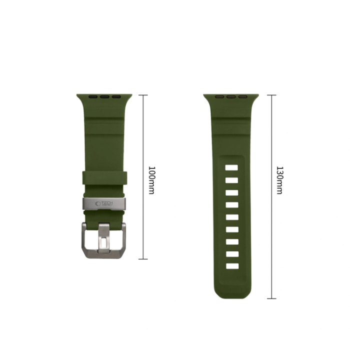 Tech-Protect - Tech-Protect Armband För Apple Watch (44/45/46/49mm) Motion - Tactical Grön