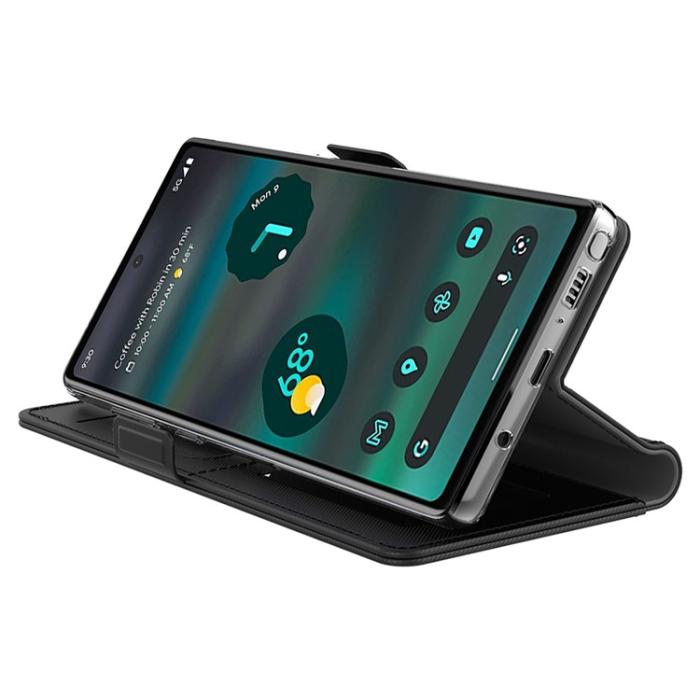A-One Brand - Google Pixel 6a Plånboksfodral Mirror Ultra Slim - Blå