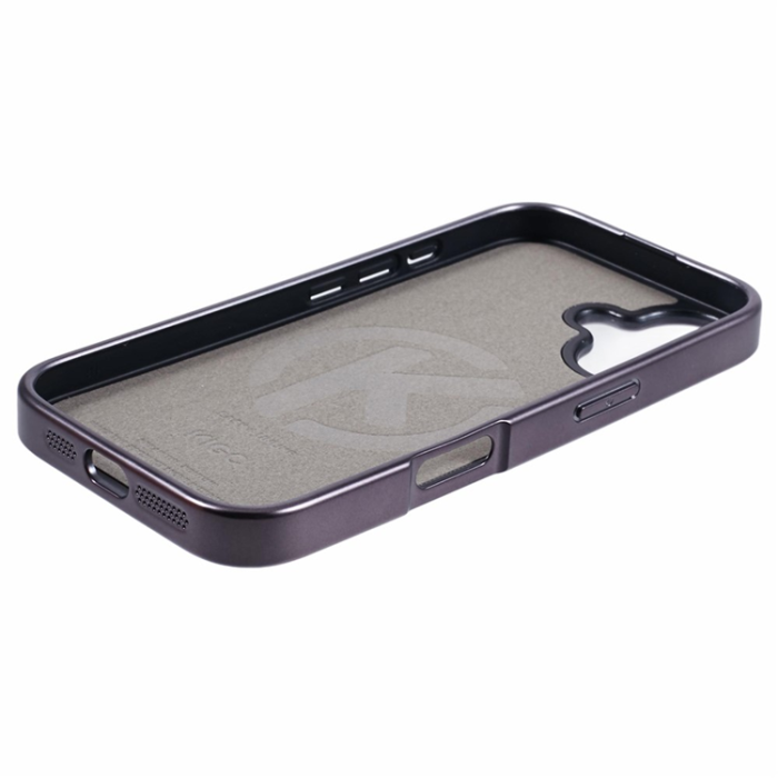 KIGC - KIGC iPhone 16 Mobilskal MagSafe Crocodile - Grå