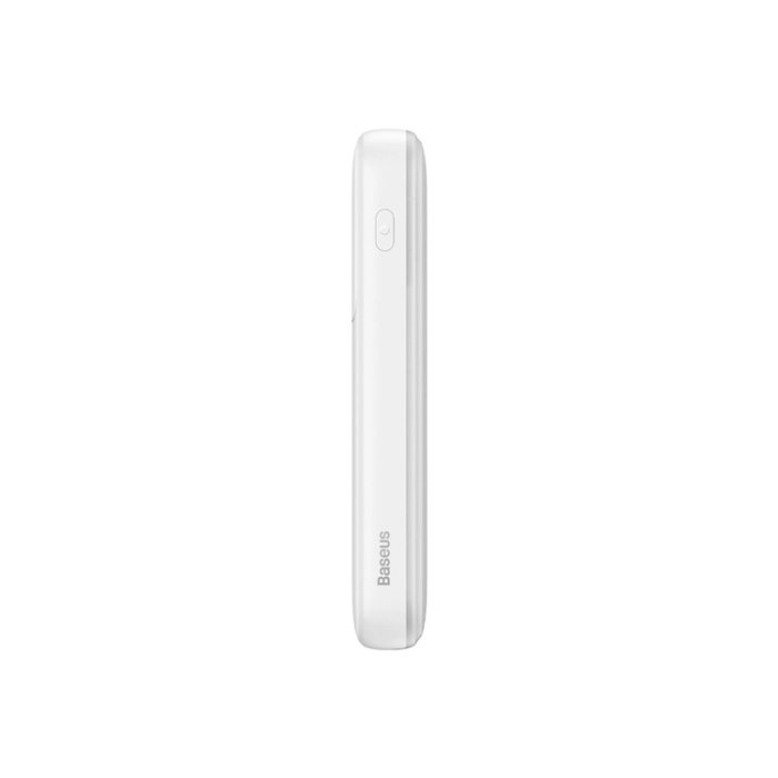 BASEUS - Baseus Powerbank 10000mAh 22.5W Med Kabel - Vit