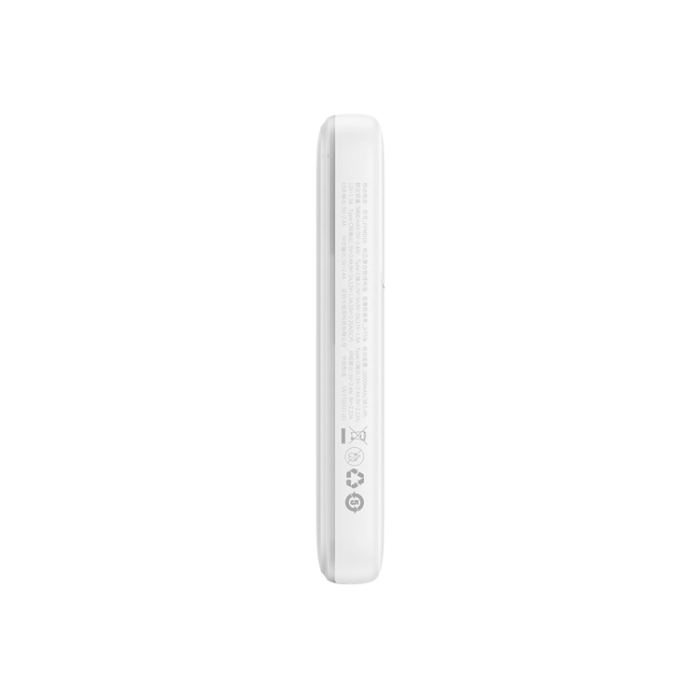 BASEUS - Baseus Powerbank 10000mAh 22.5W Med Kabel - Vit