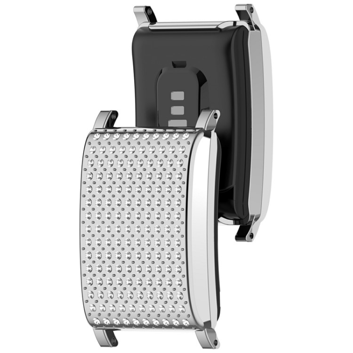 A-One Brand - Whoop 3.0/4.0/5.0 Skal Rhinestone Decor - Silver