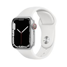 Forcell - Forcell Apple Watch (38/40/41mm) Armband F-Design - Vit